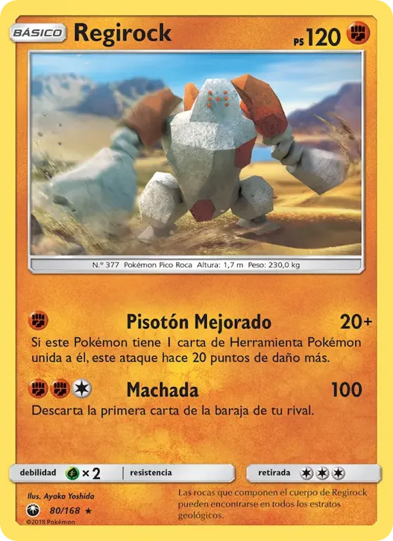 Regirock 80 – Tormenta Celestial
