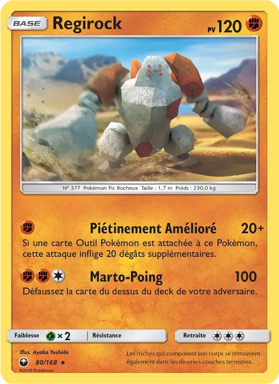 Regirock 80 – Tempête Céleste