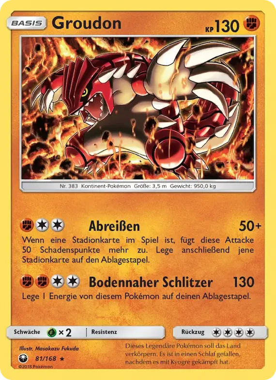 Groudon 81 – Sturm Am Firmament