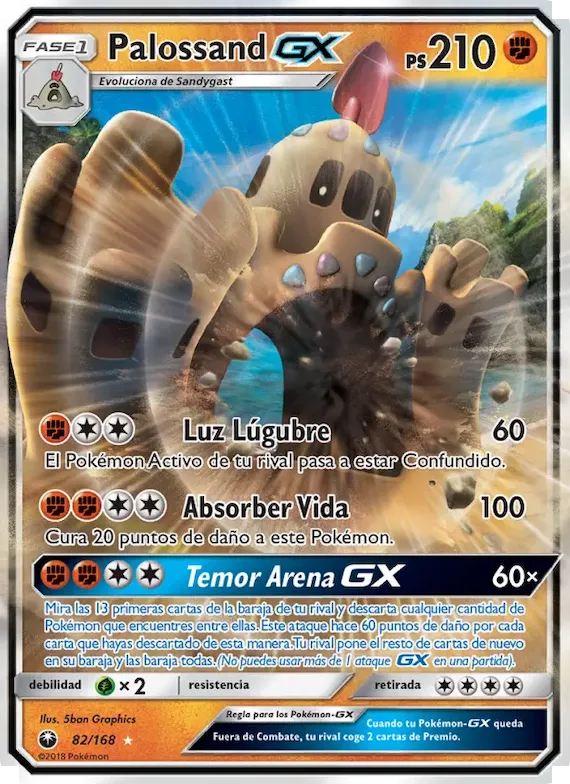 Palossand GX 82 – Tormenta Celestial