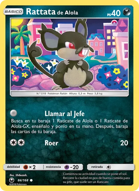 Rattata de Alola 84 – Tormenta Celestial