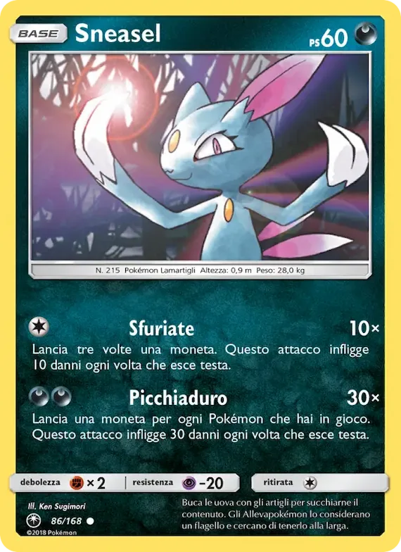 Sneasel 86 – Tempesta Astrale