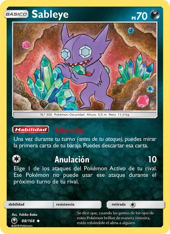 Sableye 88 – Tormenta Celestial