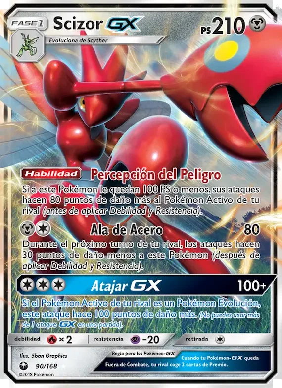 Scizor GX 90 – Tormenta Celestial