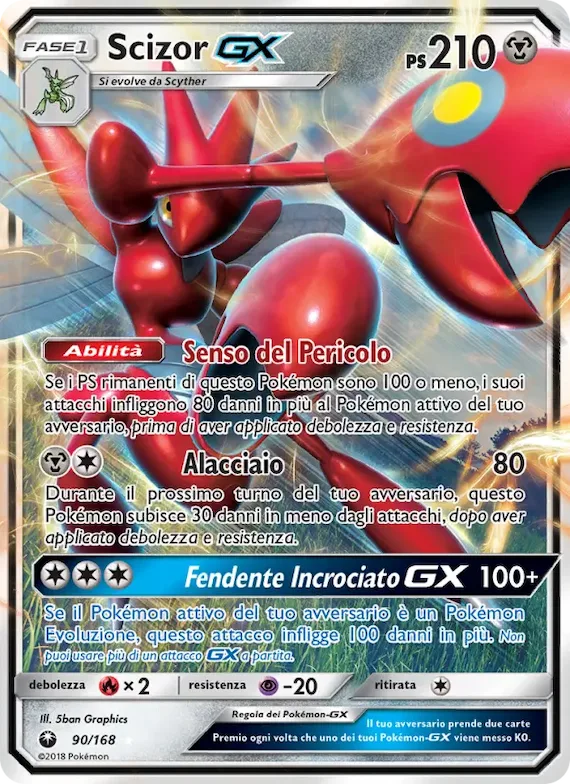Scizor GX 90 – Tempesta Astrale