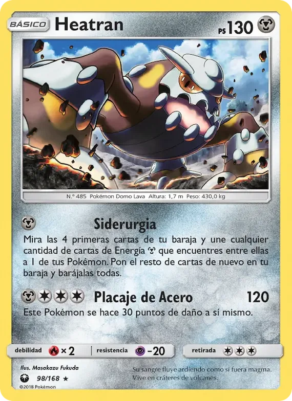 Heatran 98 – Tormenta Celestial