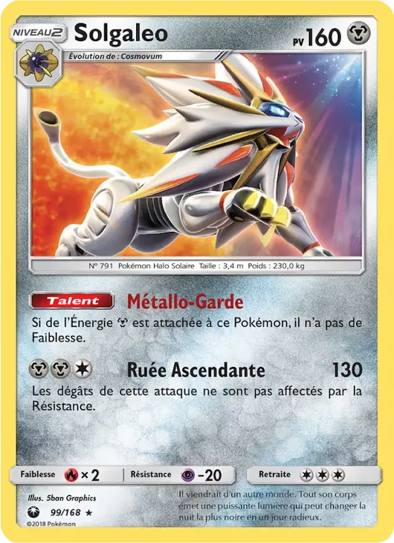 Solgaleo 99 – Tempête Céleste