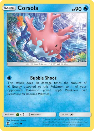 Corsola #27 – Dragon Majesty