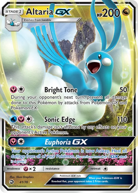 Altaria GX 41 – Majesté Des Dragons