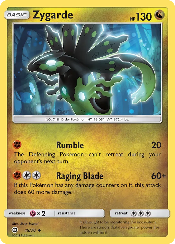 Zygarde 49 – Majesté Des Dragons