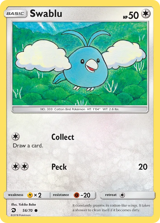 Swablu 56 – Majestad De Dragones