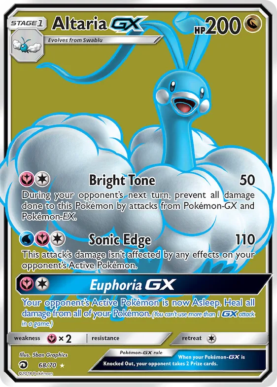 Altaria GX 68 – Majesté Des Dragons