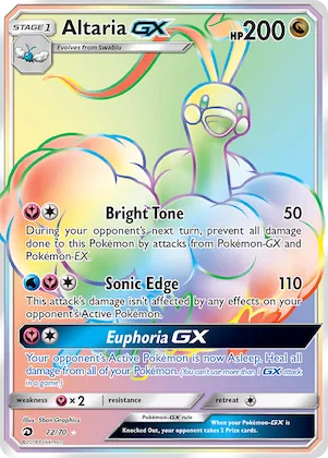 Altaria-GX #72 – Dragon Majesty