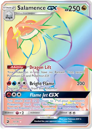 Salamence-GX #73 – Dragon Majesty
