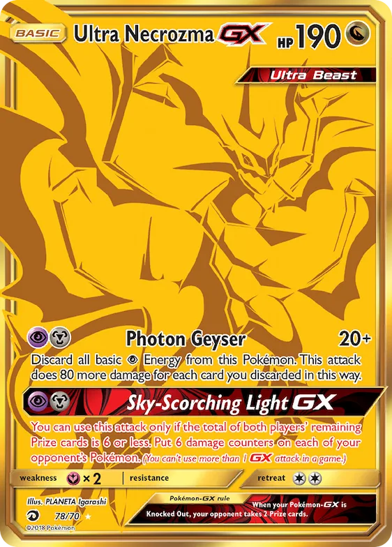 Ultra Necrozma-GX #78 – Dragon Majesty