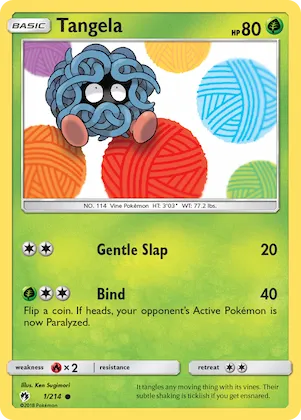 Tangela #1 – SM - Lost Thunder