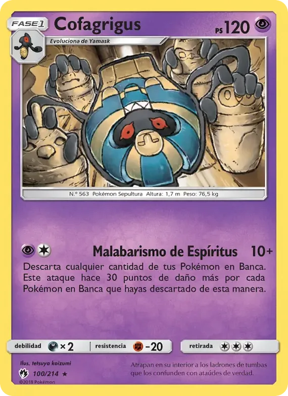 Cofagrigus 100 – Truenos Perdidos