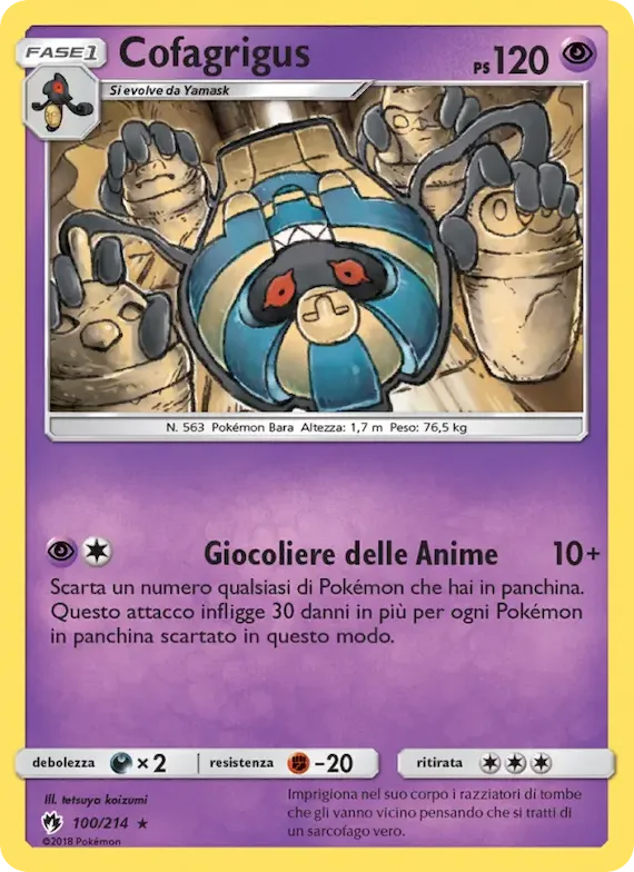Cofagrigus 100 – Tuoni Perduti