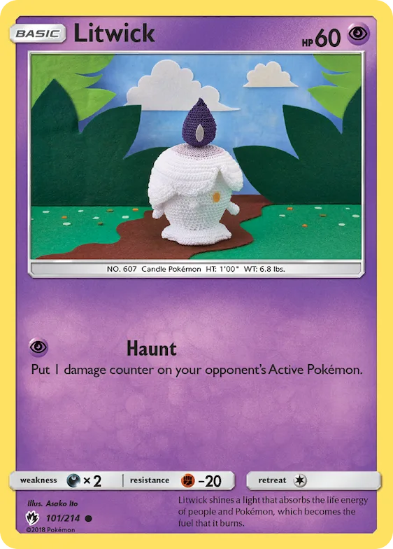 Litwick #101 – SM - Lost Thunder