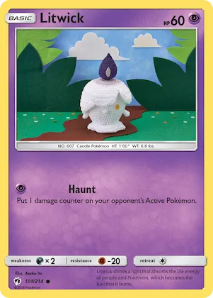 Litwick #101 – SM - Lost Thunder