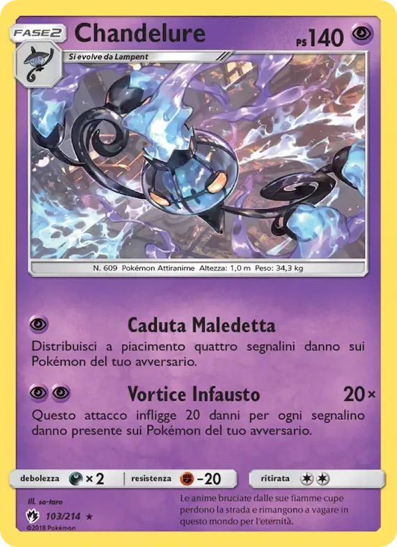 Chandelure 103 – Tuoni Perduti