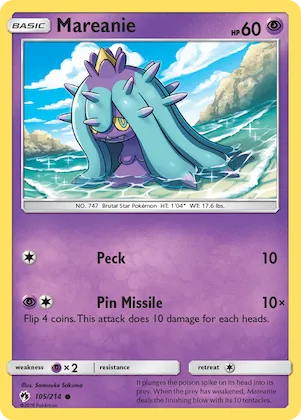 Mareanie #105 – SM - Lost Thunder
