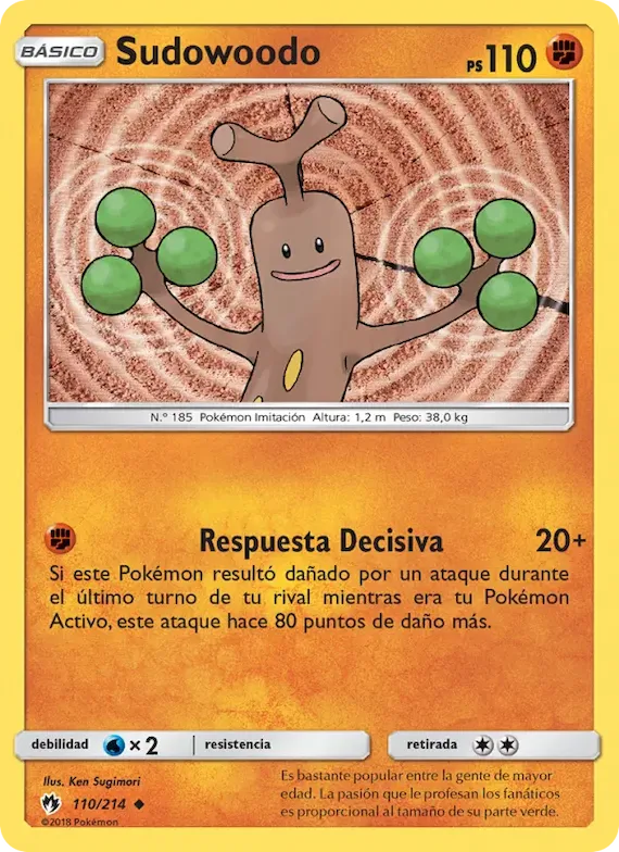 Sudowoodo 110 – Truenos Perdidos