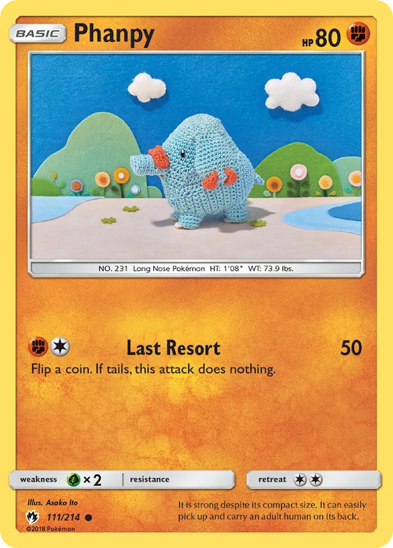 Phanpy #111 – SM - Lost Thunder