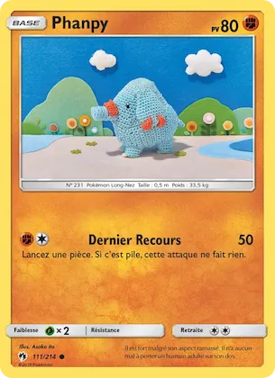 Phanpy n° 111 – Tonnerre Perdu
