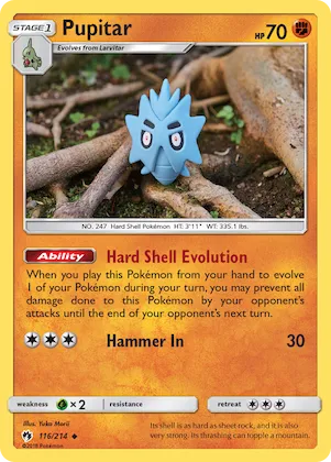 Pupitar #116 – SM - Lost Thunder