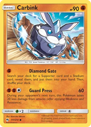 Carbink #117 – SM - Lost Thunder