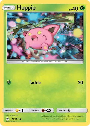Hoppip #12 – SM - Lost Thunder