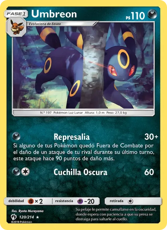 Umbreon 120 – Truenos Perdidos