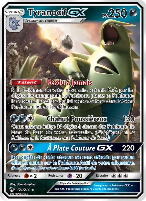 Tyranocif GX 121 – Tonnerre Perdu
