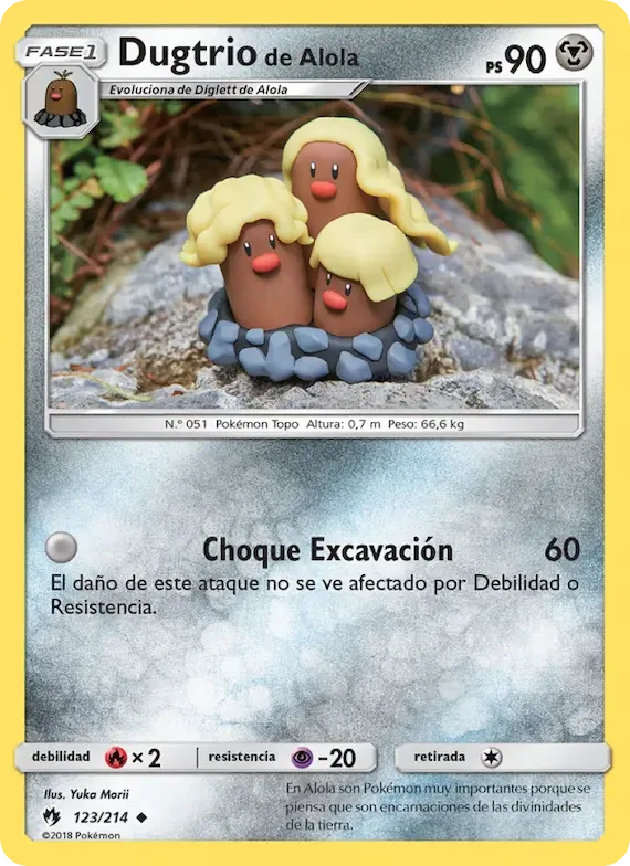 Dugtrio de Alola 123 – Truenos Perdidos
