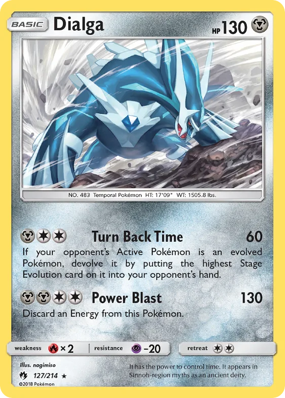 Dialga #127 – SM - Lost Thunder