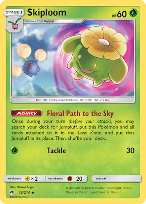 Skiploom #13 – SM - Lost Thunder