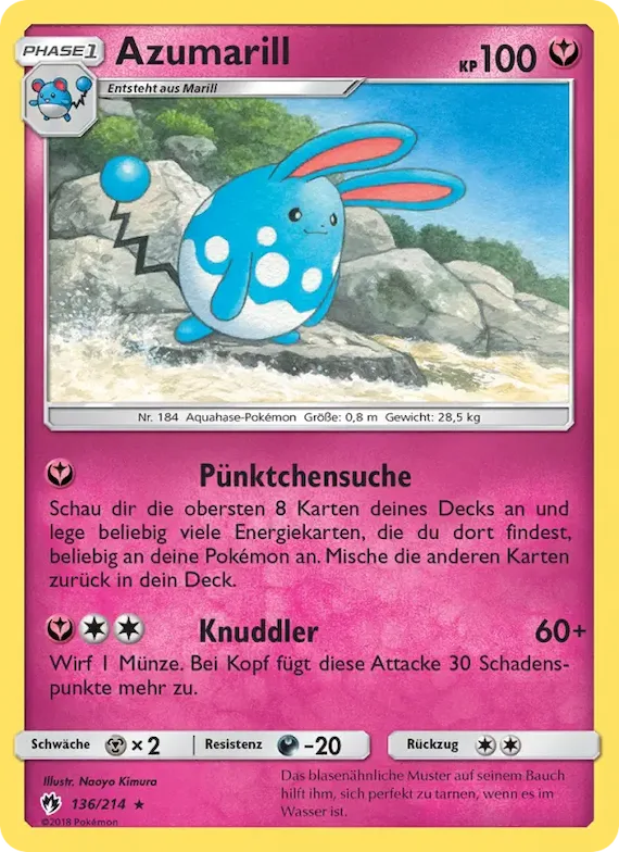 Azumarill 136 – Echo des Donners