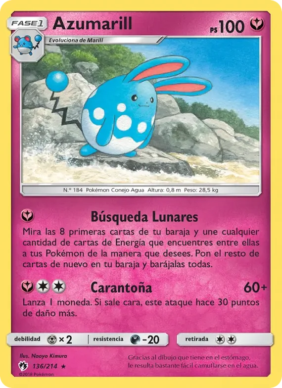 Azumarill 136 – Truenos Perdidos