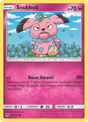 Snubbull n° 137 – Tonnerre Perdu