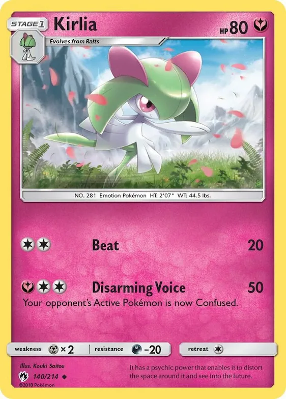 Kirlia #140 – SM - Lost Thunder