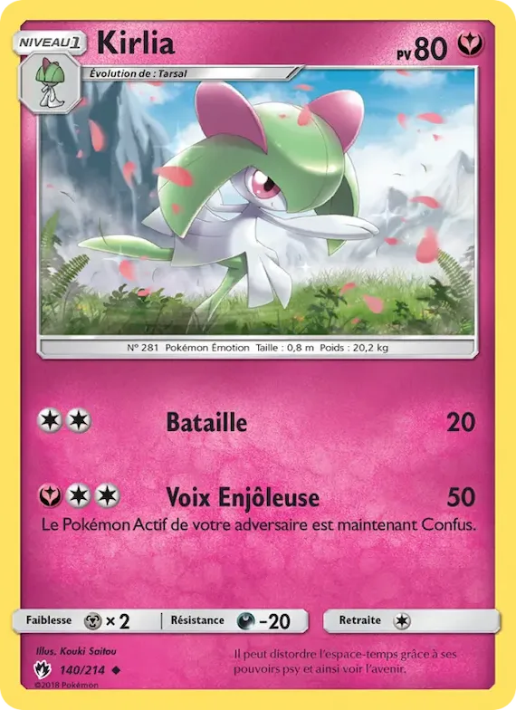 Kirlia 140 – Tonnerre Perdu