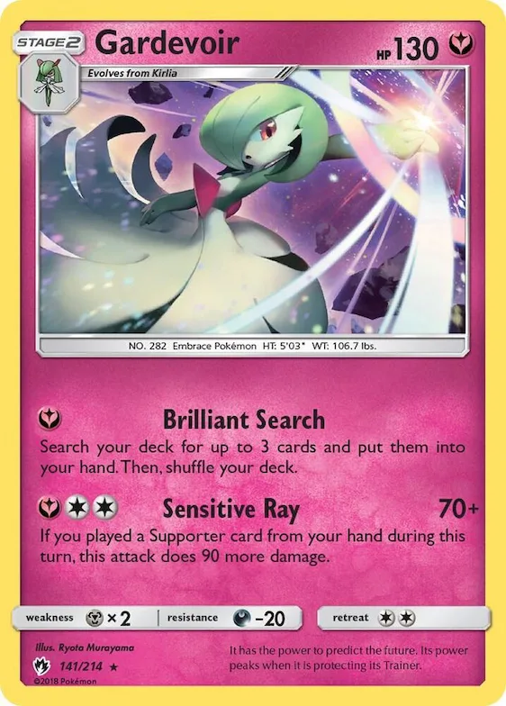 Gardevoir #141 – SM - Lost Thunder