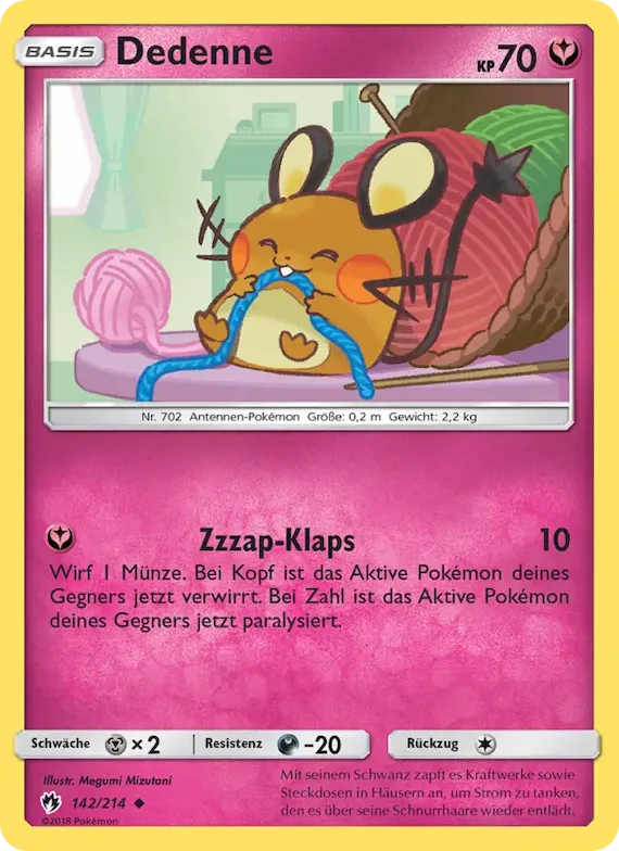 Dedenne 142 – Echo des Donners