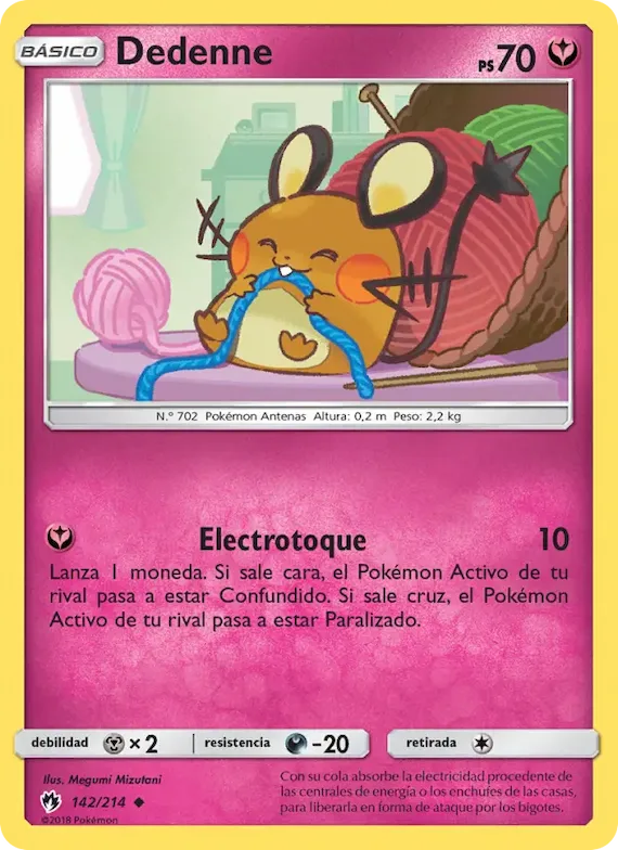 Dedenne 142 – Truenos Perdidos