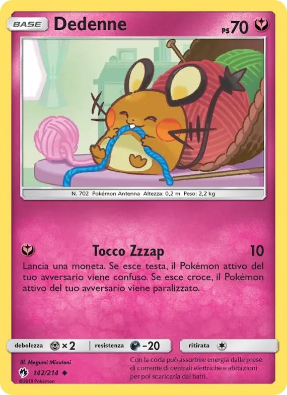 Dedenne 142 – Tuoni Perduti