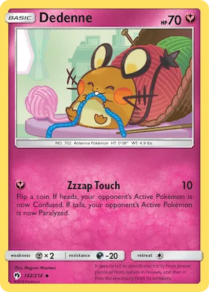 Dedenne #142 – SM - Lost Thunder