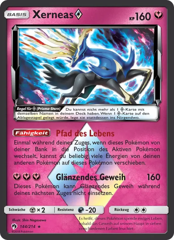 Xerneas ◇ 144 – Echo des Donners