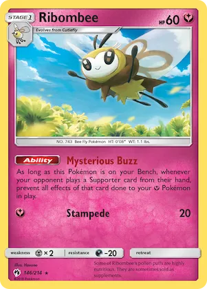 Ribombee #146 – SM - Lost Thunder