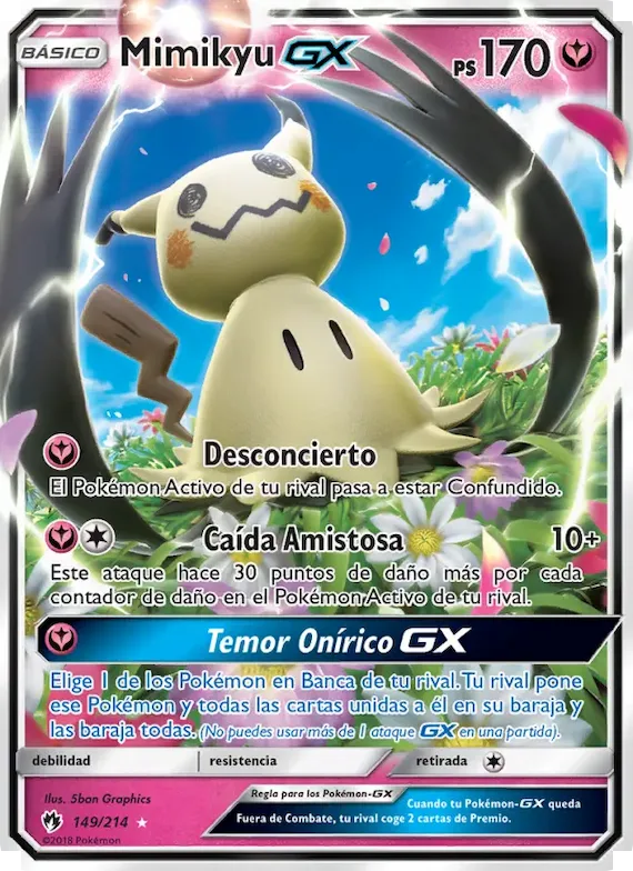 Mimikyu GX 149 – Truenos Perdidos
